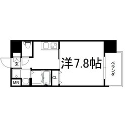 姫島駅 徒歩5分 9階の物件間取画像